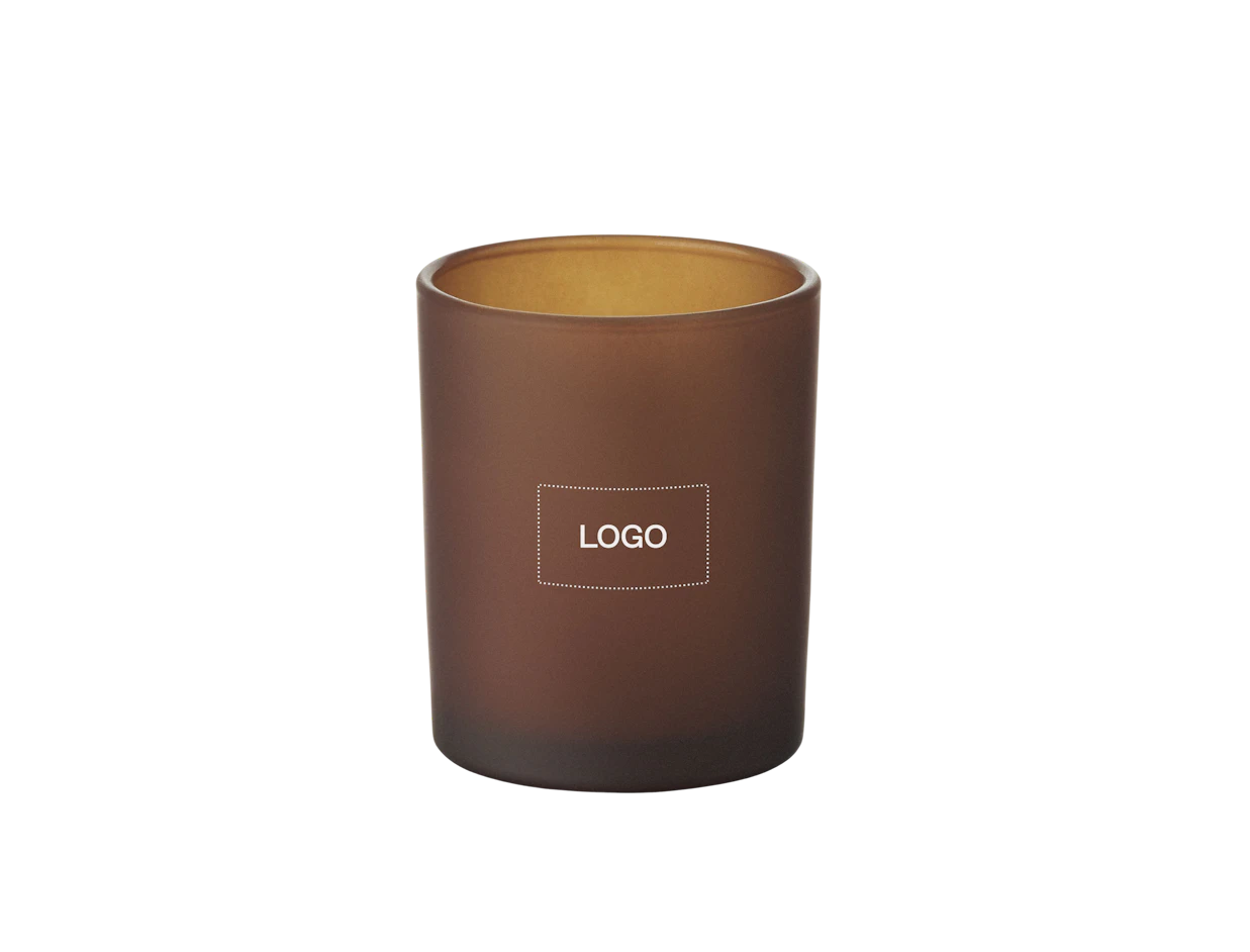 Individuelle Kerze aus pflanzlichem Wachs mit Holzdocht 80 g 1