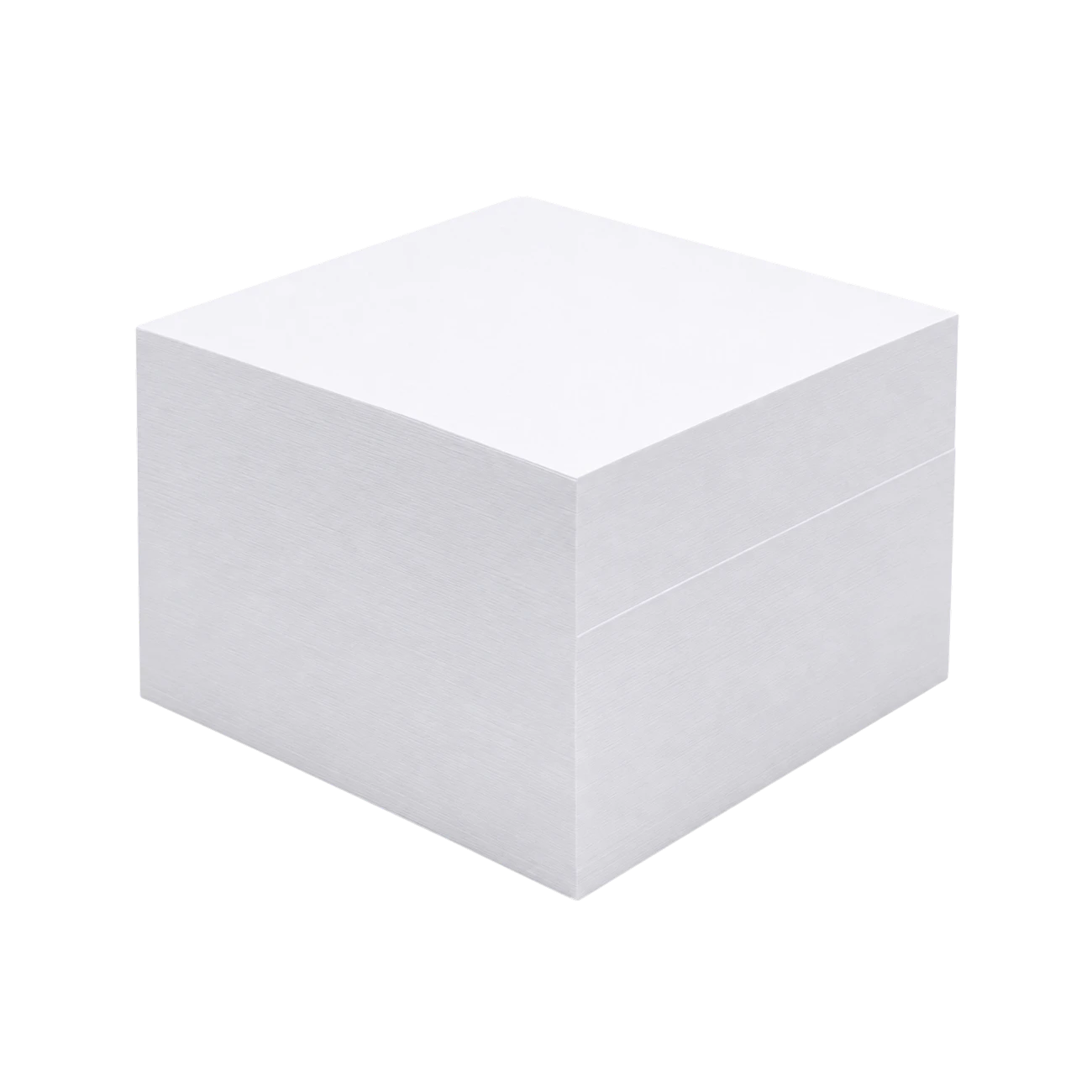 Bloc cube collé blanc 8.5 x 8.5 cm 350 feuilles
