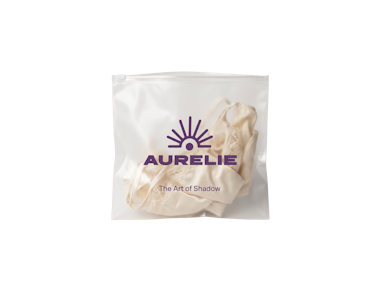 Custom Lingerie Frosted Ziplock Bag