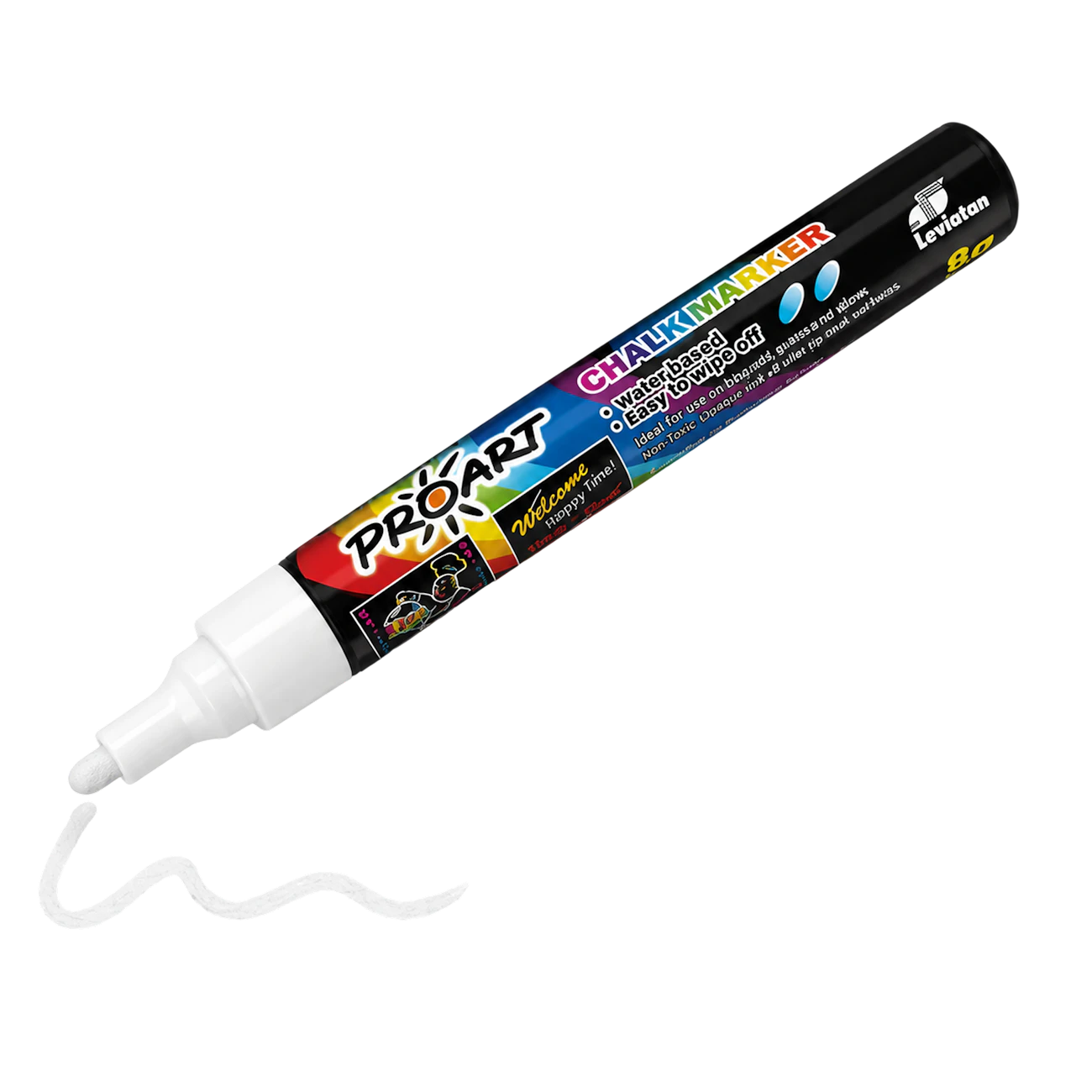Leviatan ProArt Chalk Marker round tip 2 mm 8 g white