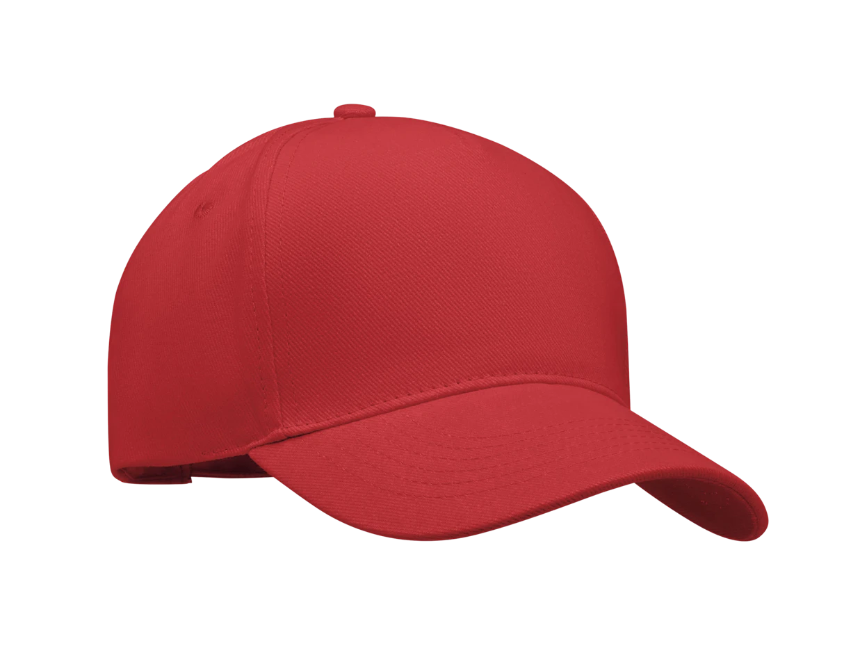 Individuelle 5-Panel Baseballkappe aus schwerer gebürsteter Baumwolle 6