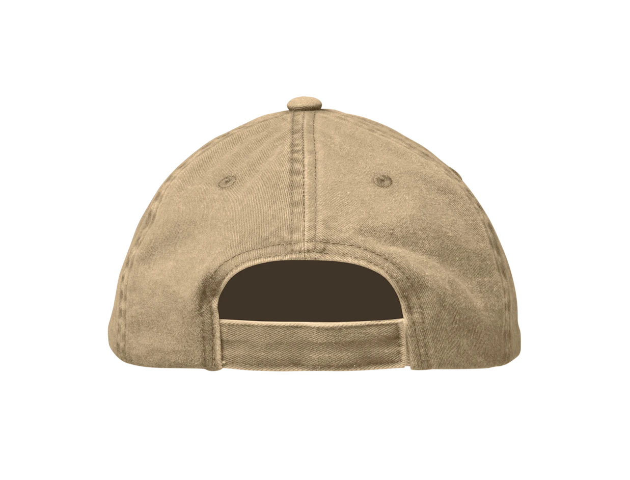 Individuelle 6-Panel Baseballkappe aus gewaschener Baumwolle 4