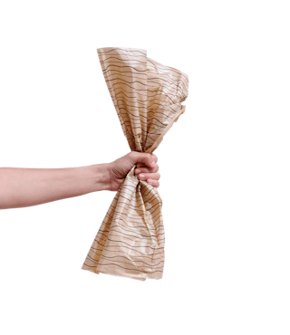 Bedrucktes Packpapier