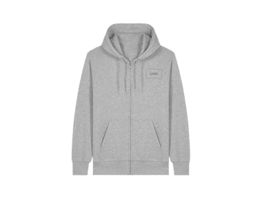 Personalizowana bawełniana bluza unisex z kapturem z efektem sprania