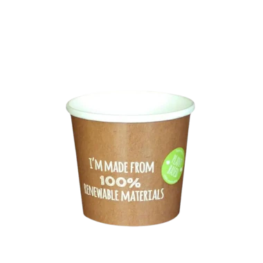 Contenitori per zuppa in carta vegetale 400 ml (97 mm)