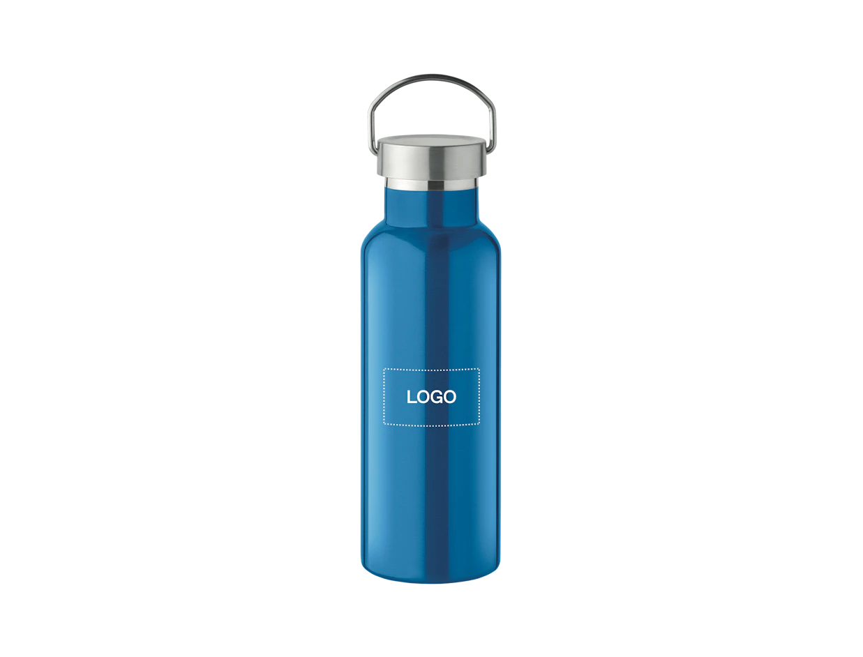 Individuelle Isolierflasche aus recyceltem Edelstahl 500 ml 2