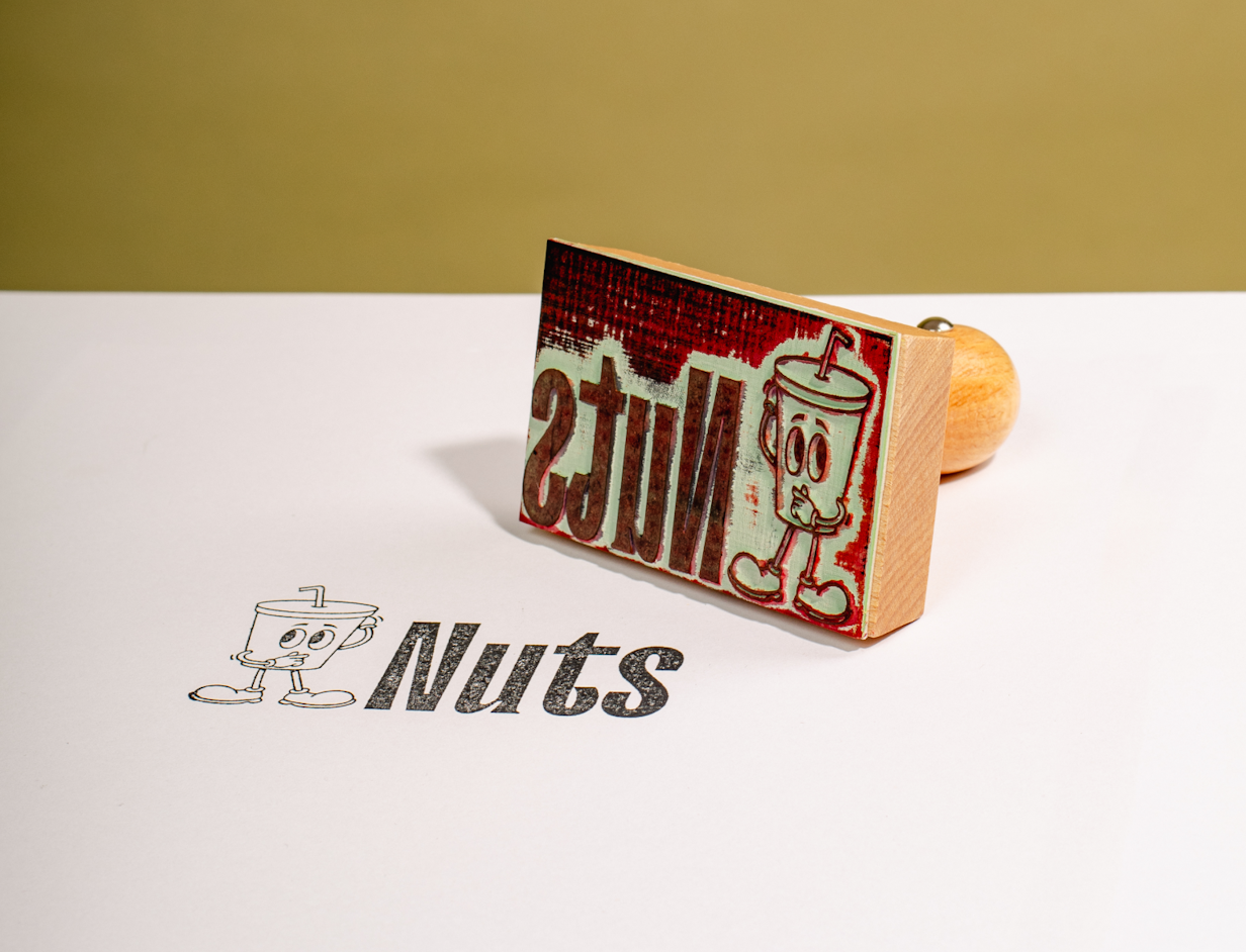 Custom Stamp with Ink Pad & Bottle 5