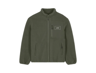 Polaire sherpa unisexe personnalisée