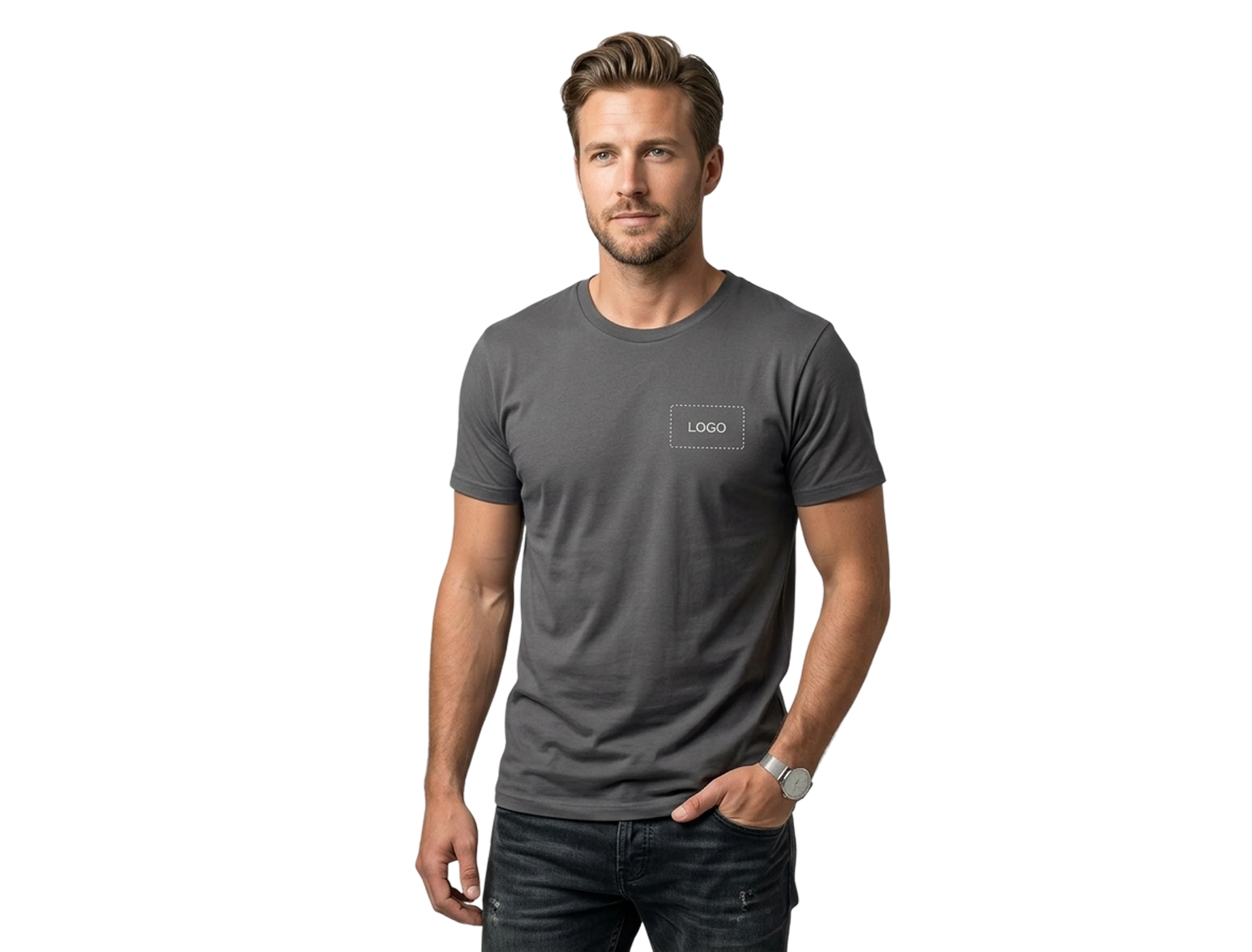 Custom Unisex Lightweight Organic Cotton T-Shirt