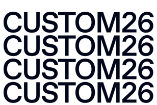 Biggest discount ever: 26% off selected custom products