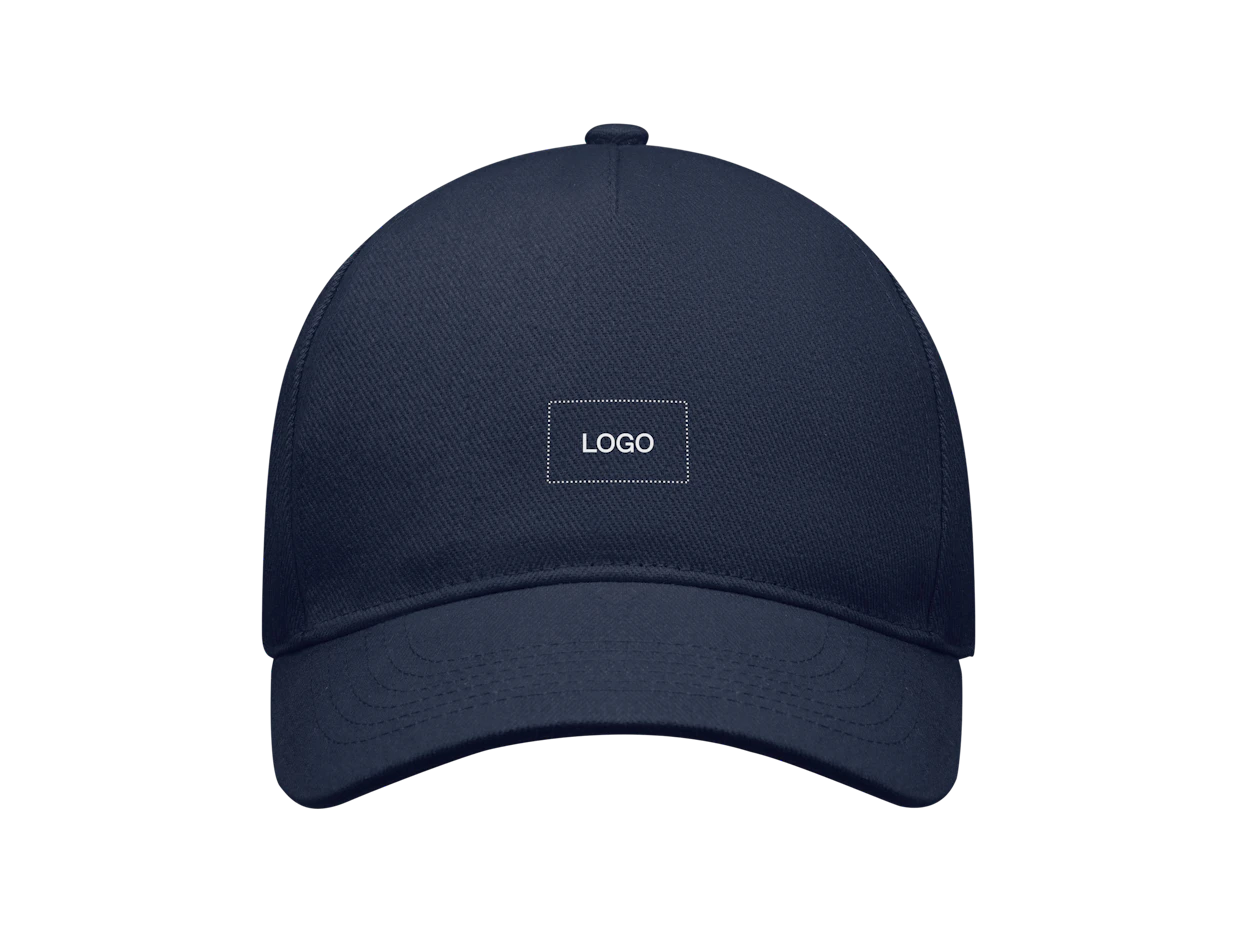 Individuelle 5-Panel Baseballkappe aus schwerer gebürsteter Baumwolle 8