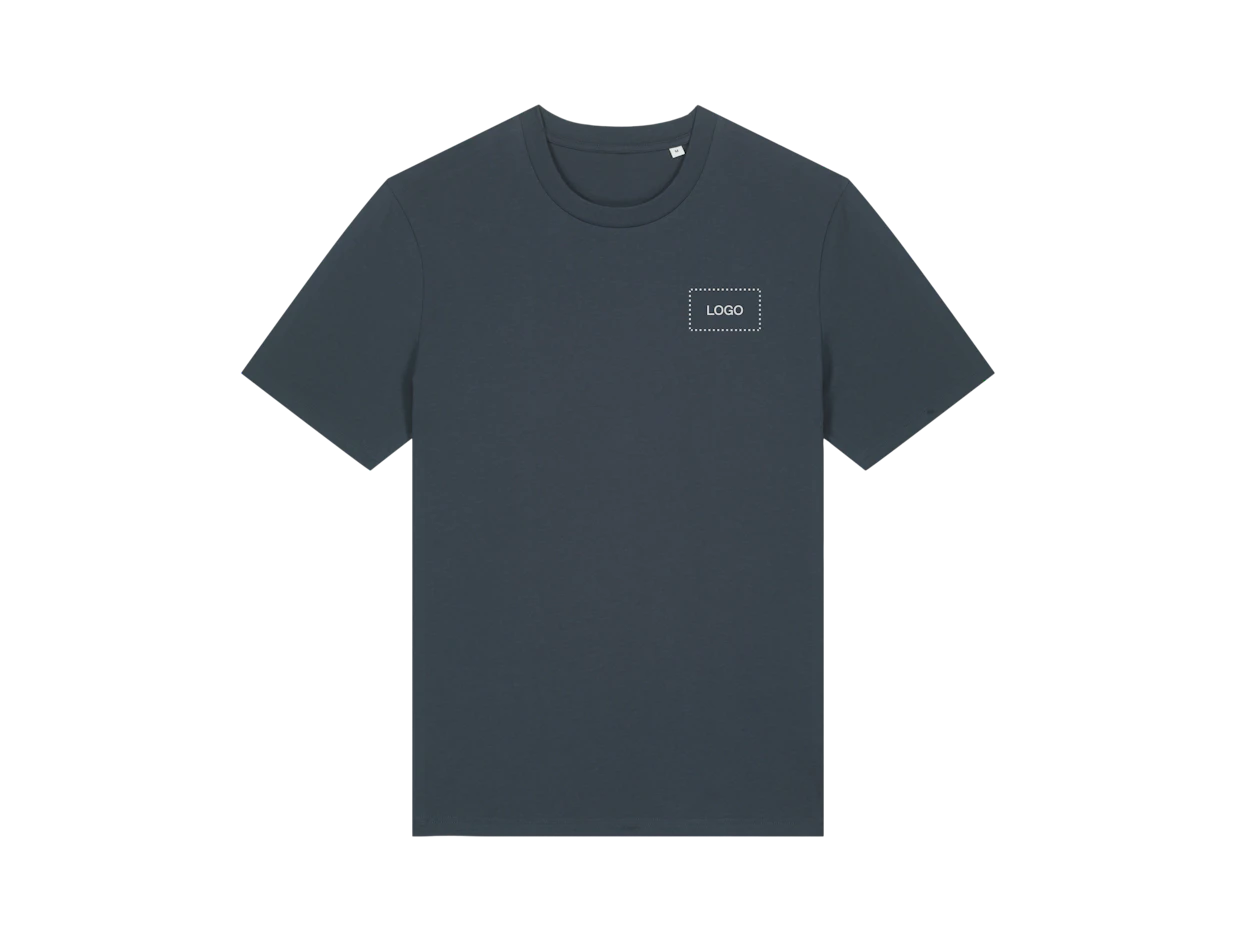 T-shirt unisexe en coton épais personnalisé 1