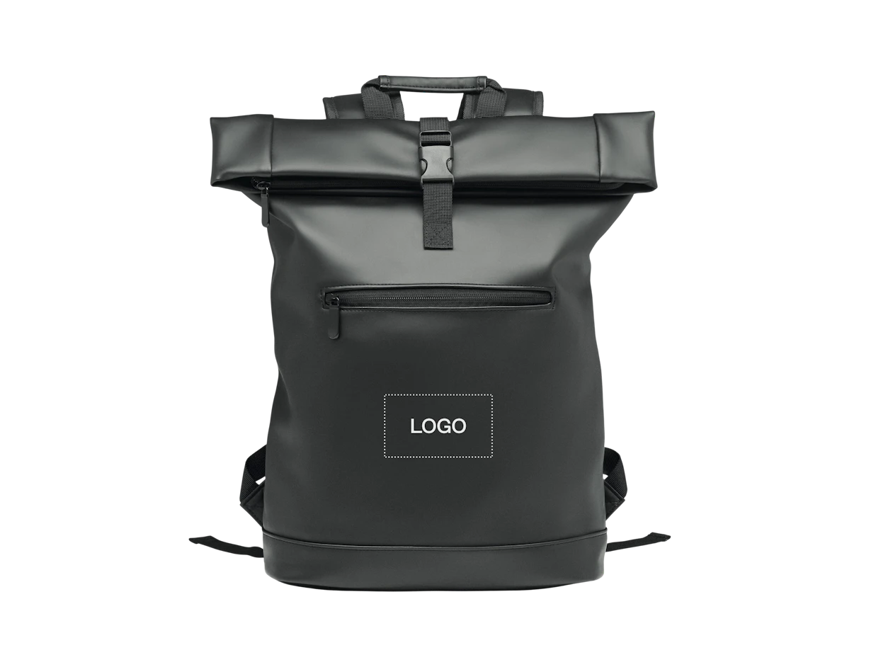 Individueller 15" Rolltop Laptop-Rucksack mit verstärktem Boden 1