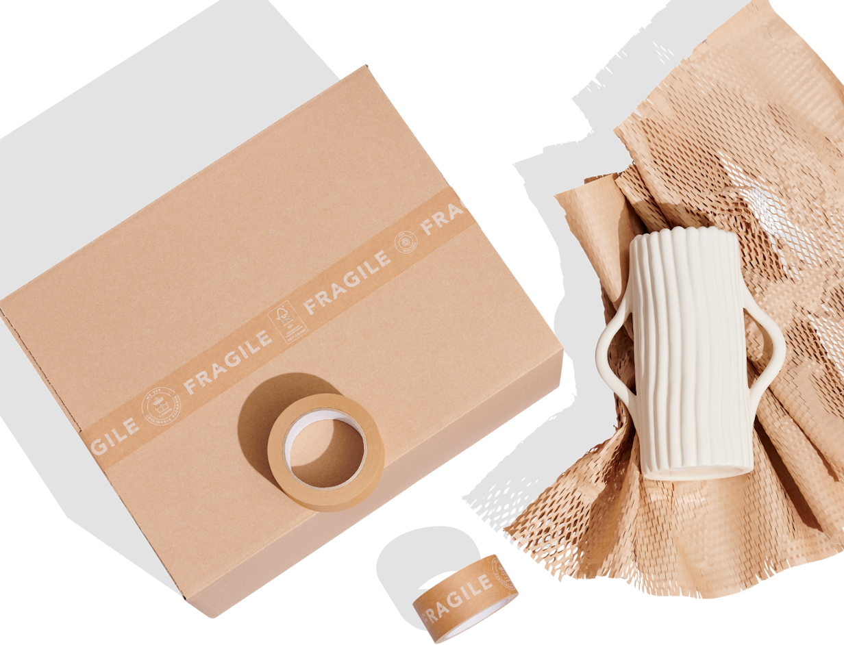 Papierklebeband mit fertigem Aufdruck 2