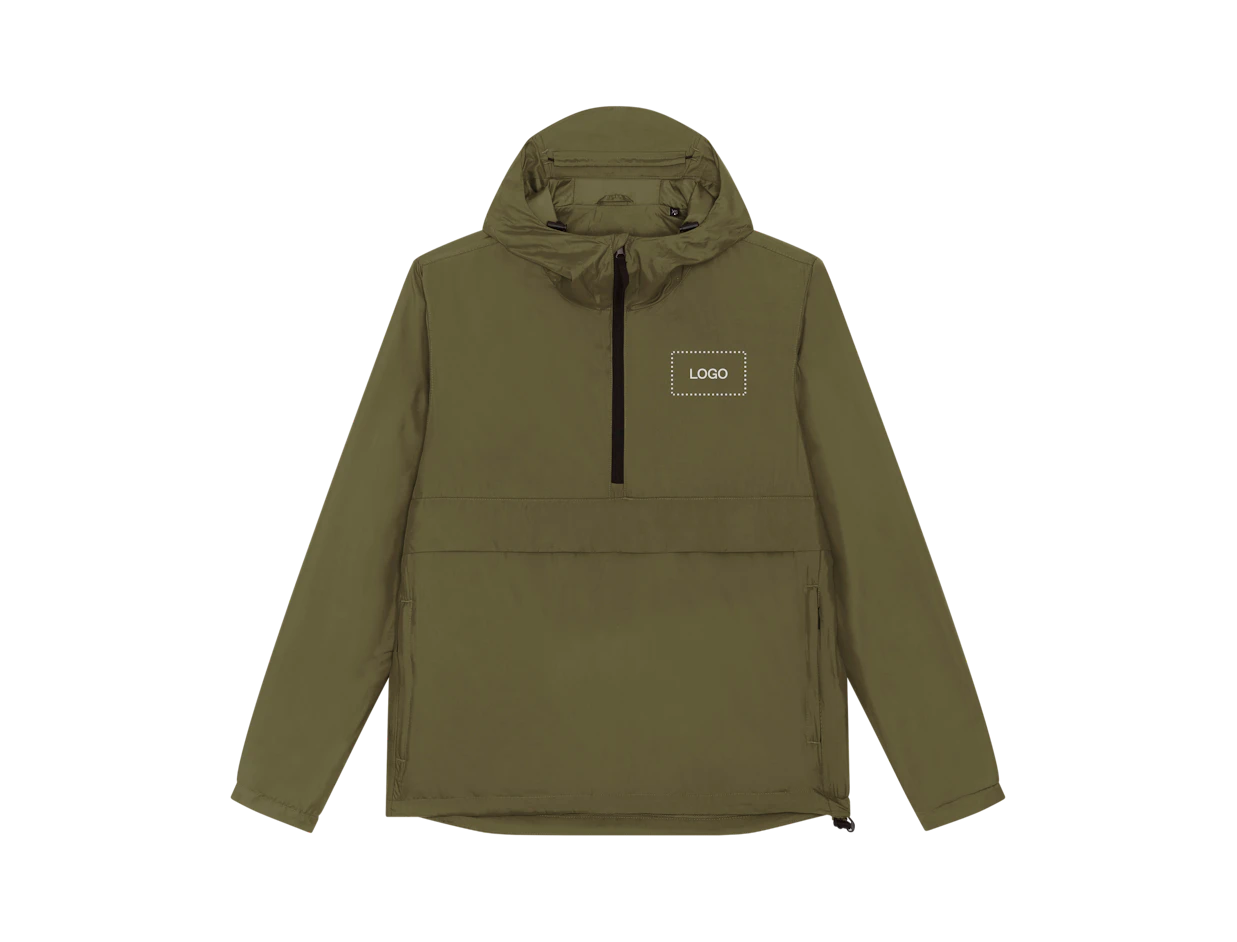 Custom Unisex Anorak Jacket 1