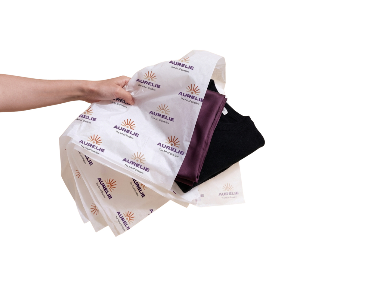 Carta velina personalizzabile per abbigliamento 2