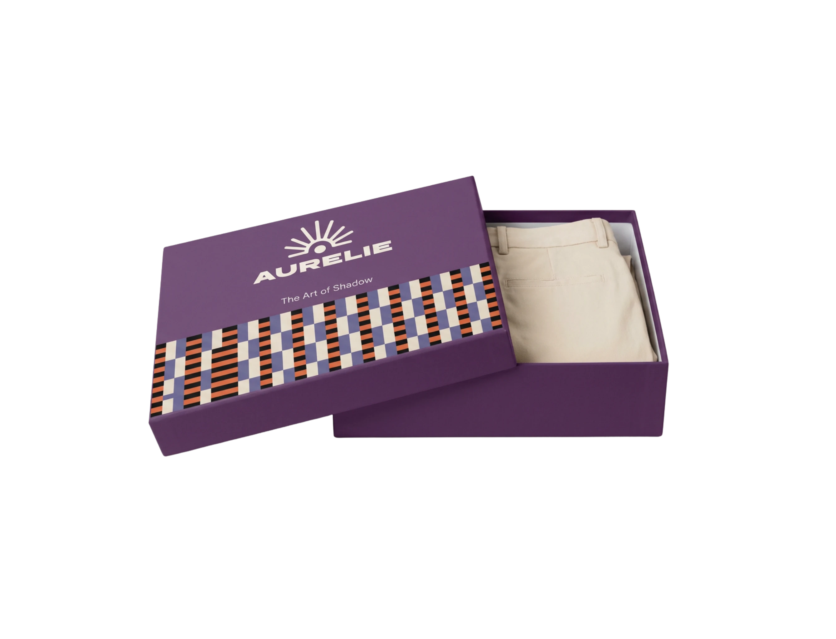 Custom Pants Rigid Box with Lid