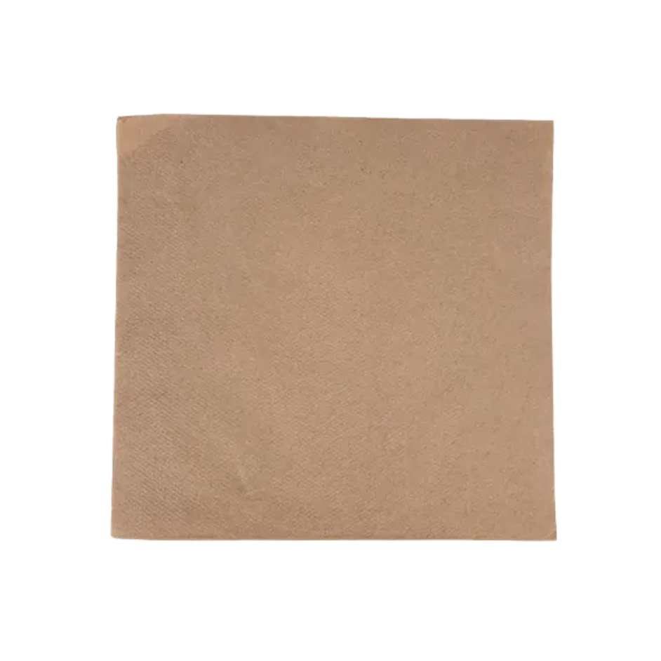 ECO Natural napkins 1W 33x33 cm 1/4 1