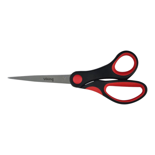 Ciseaux de bureau Viking 26 cm noir et rouge