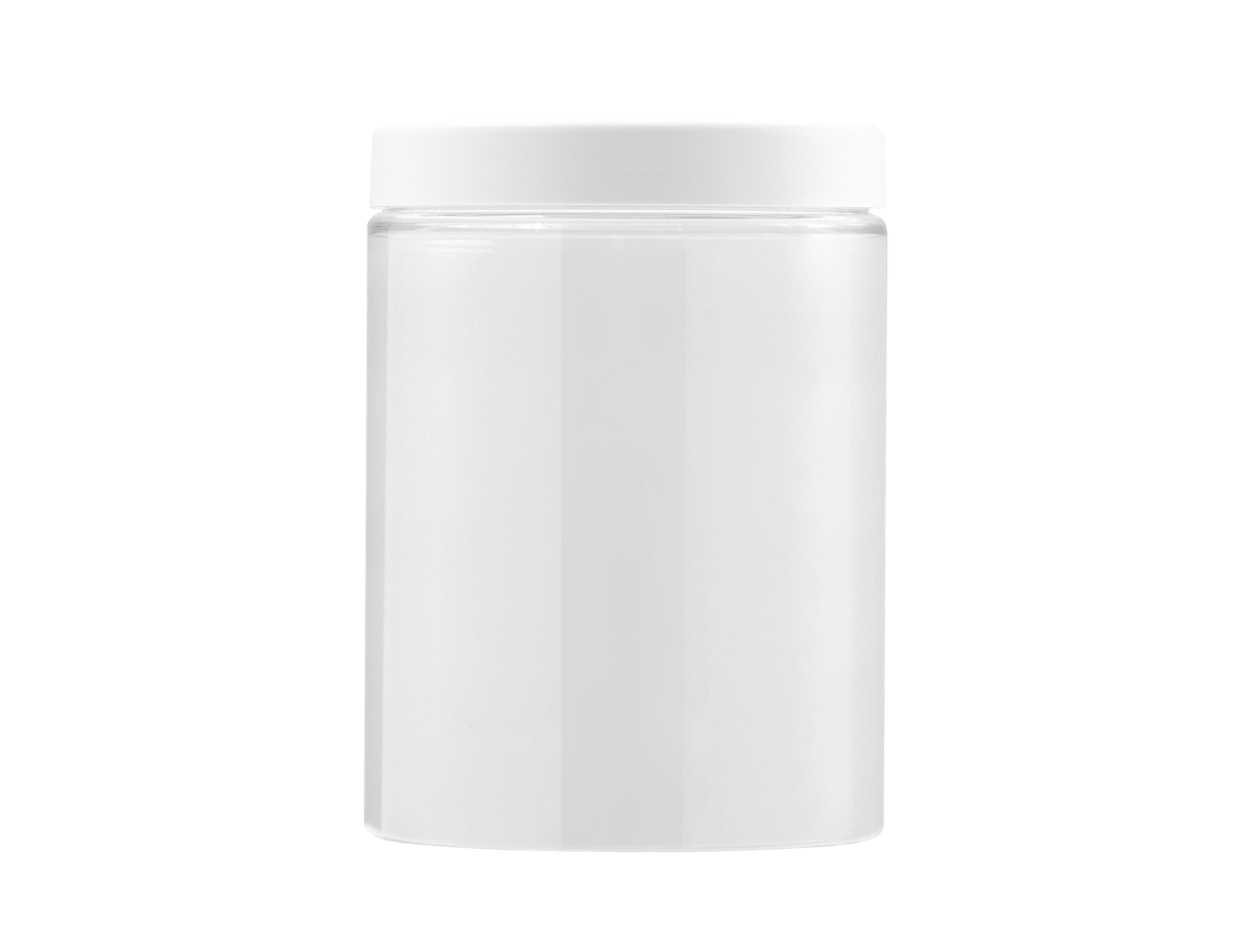 300ml PET Jar with Lid 1