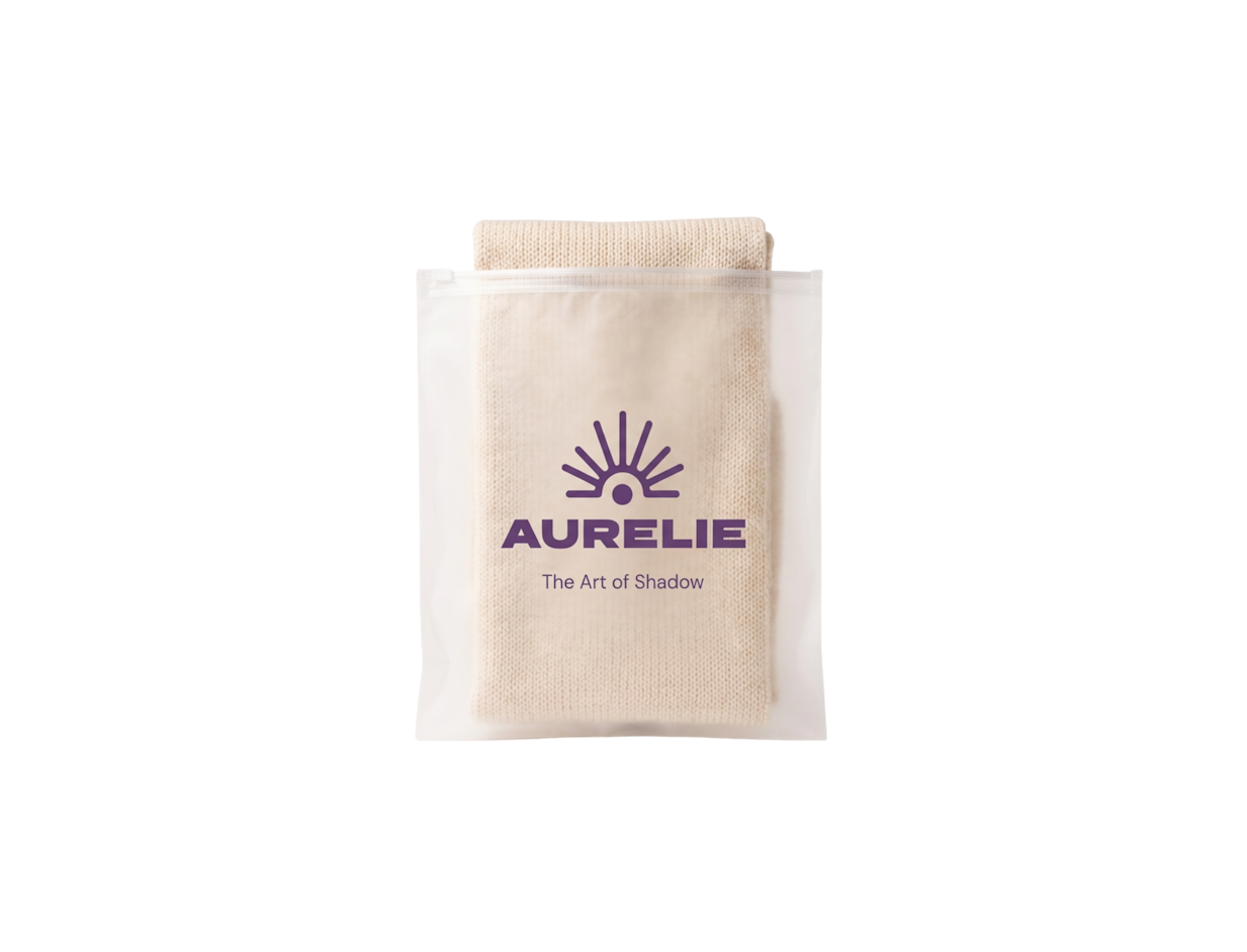 Custom Scarf Frosted Ziplock Bag 1