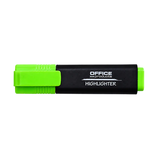 Surligneur Office Products pointe biseautée 5 mm vert