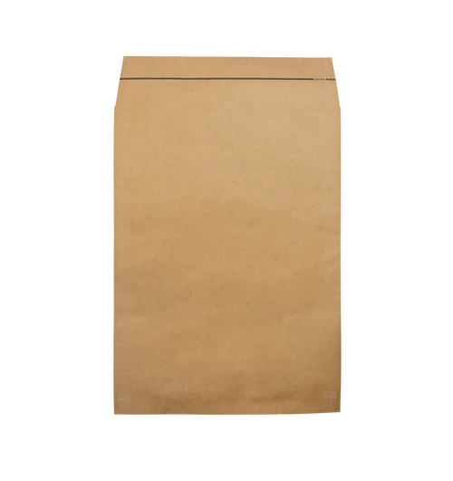 Torba papierowa z dnem V 61×45×15 +10cm Bez nadruku