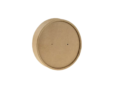 Tapa de papel para recipientes para sopa, diámetro 98 mm