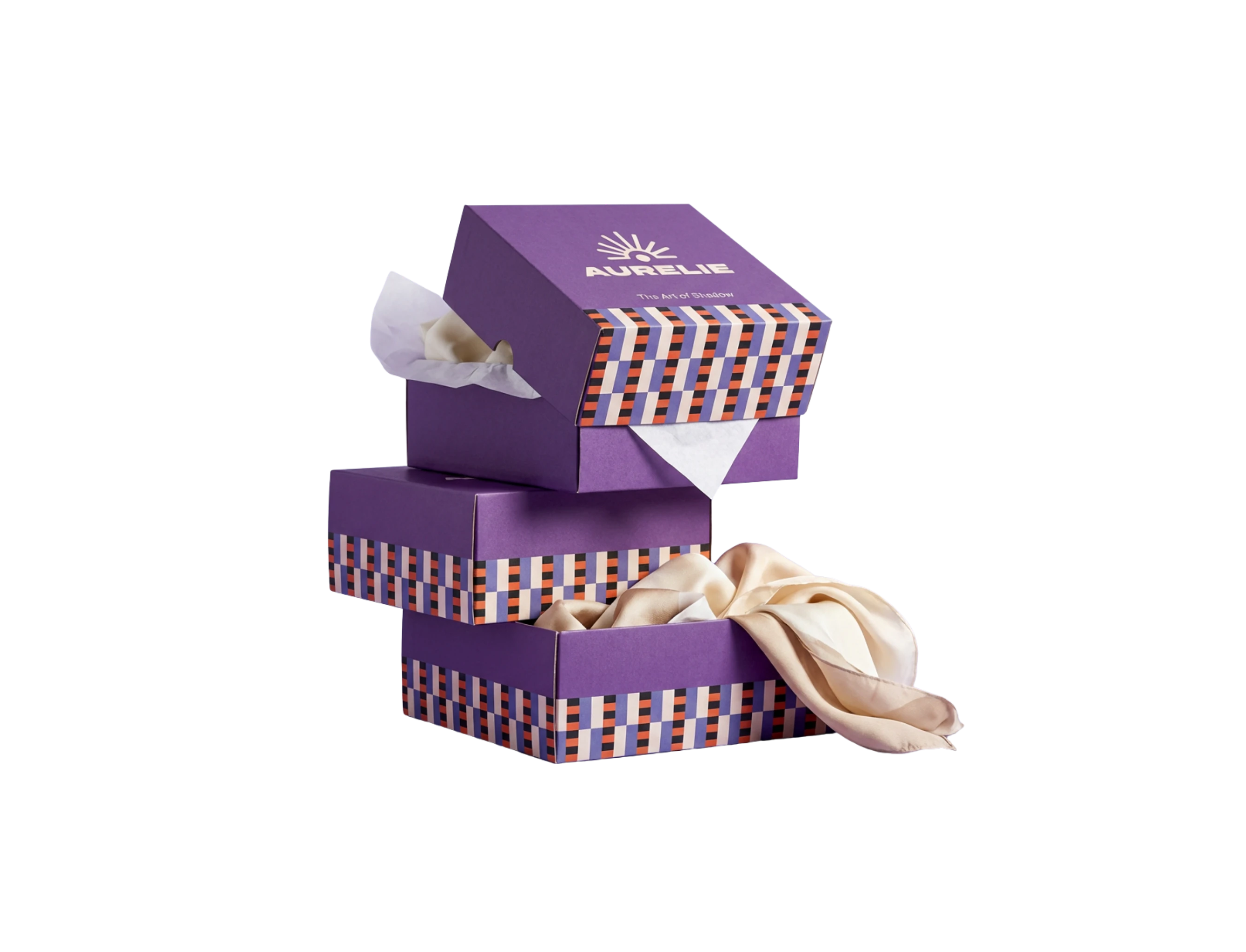 Custom Scarf Box with Lid