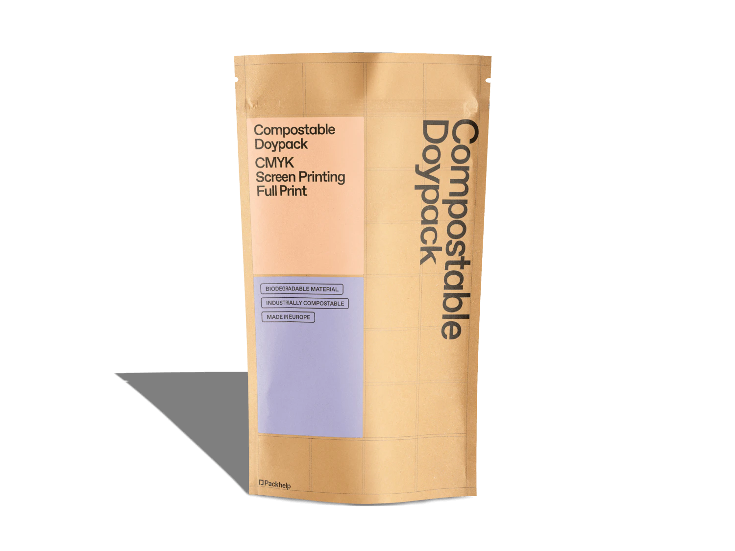 Custom Compostable Doypack Pouch
