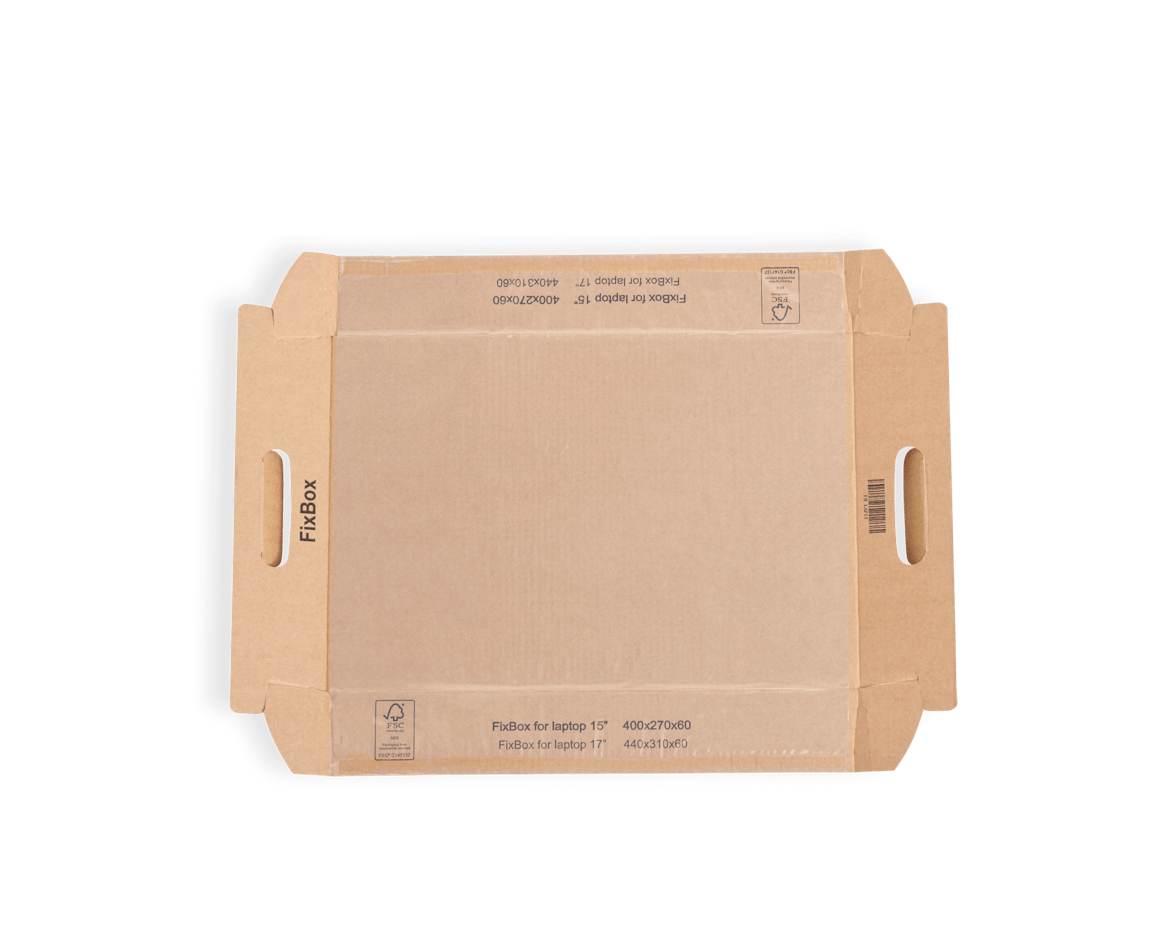 Plain Laptop Shipping Box 1