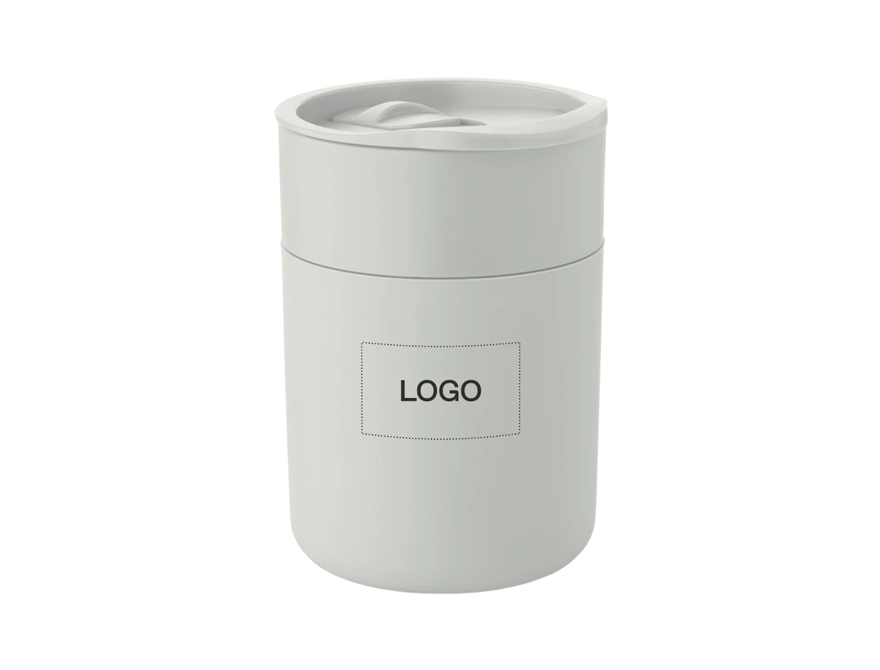 Tumbler con coperchio scorrevole 330 ml personalizzato 1