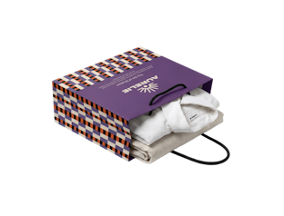 Custom Apparel Paper Gift Bag