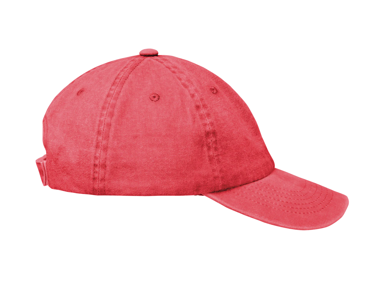 Individuelle 6-Panel Baseballkappe aus gewaschener Baumwolle 15