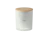 Bougie cire végétale en verre dépoli 280g personnalisée 1