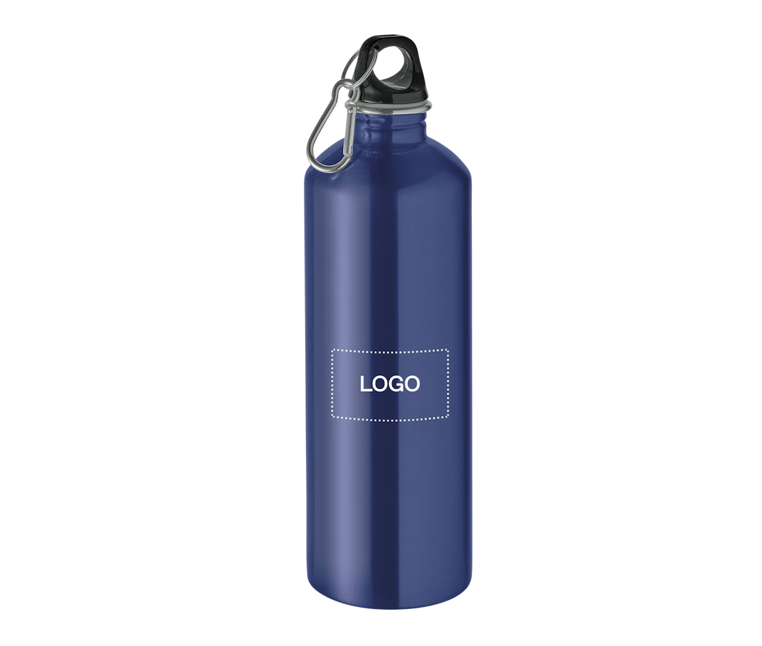 Individuelle einwandige Flasche aus recyceltem Edelstahl 1000 ml 2