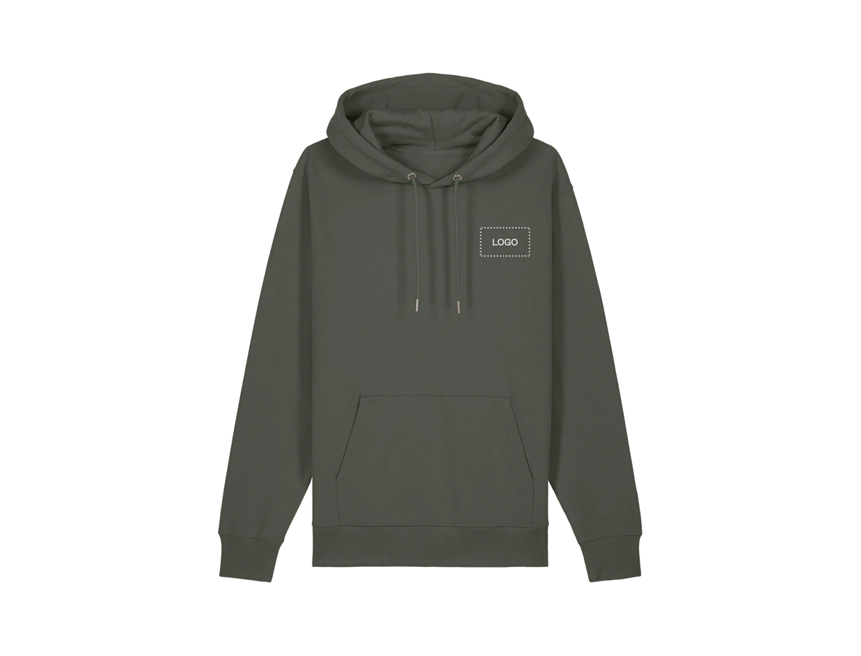 Individueller Unisex Hoodie aus Baumwolle