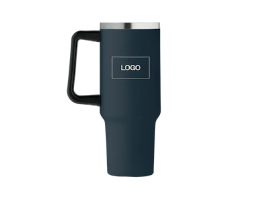 Individueller Tumbler aus recyceltem Edelstahl doppelwandig 1200ml