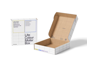 Lite Color Mailer Box