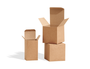 Caja de producto con cierre a presión sin impresión