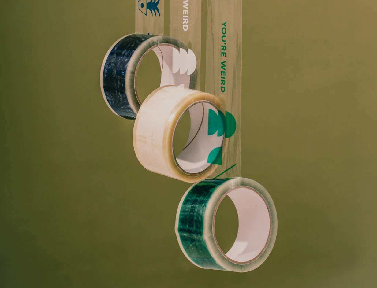 Nastro adesivo personalizzato per imballare articoli promozionali 3