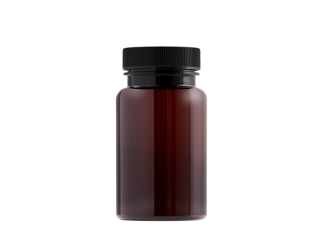 Flacon de 175ml en PET avec bouchon 1