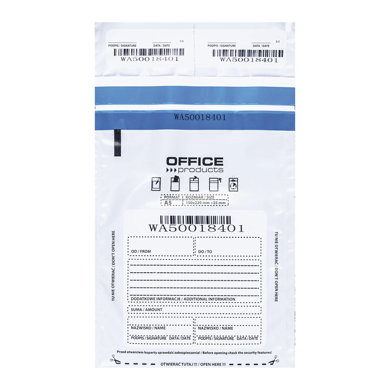 Сейф-пакет Office Products