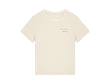 Individuelles Damen mittelschweres T-Shirt aus Bio-Baumwolle