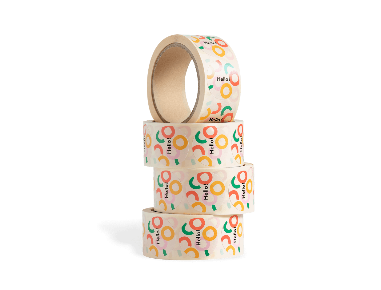 Circle Sticker Hello 3