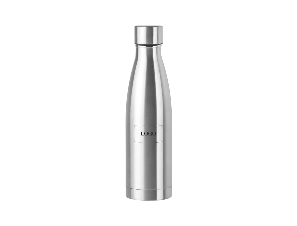 Bouteille double paroi en acier inoxydable 500ml personnalisée 1