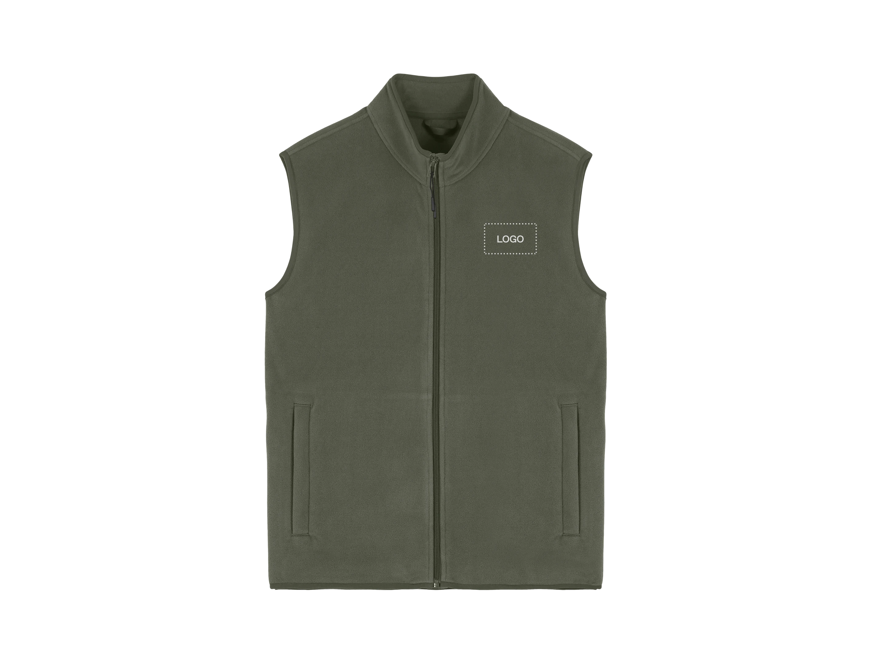 Custom Men Polar Fleece Vest