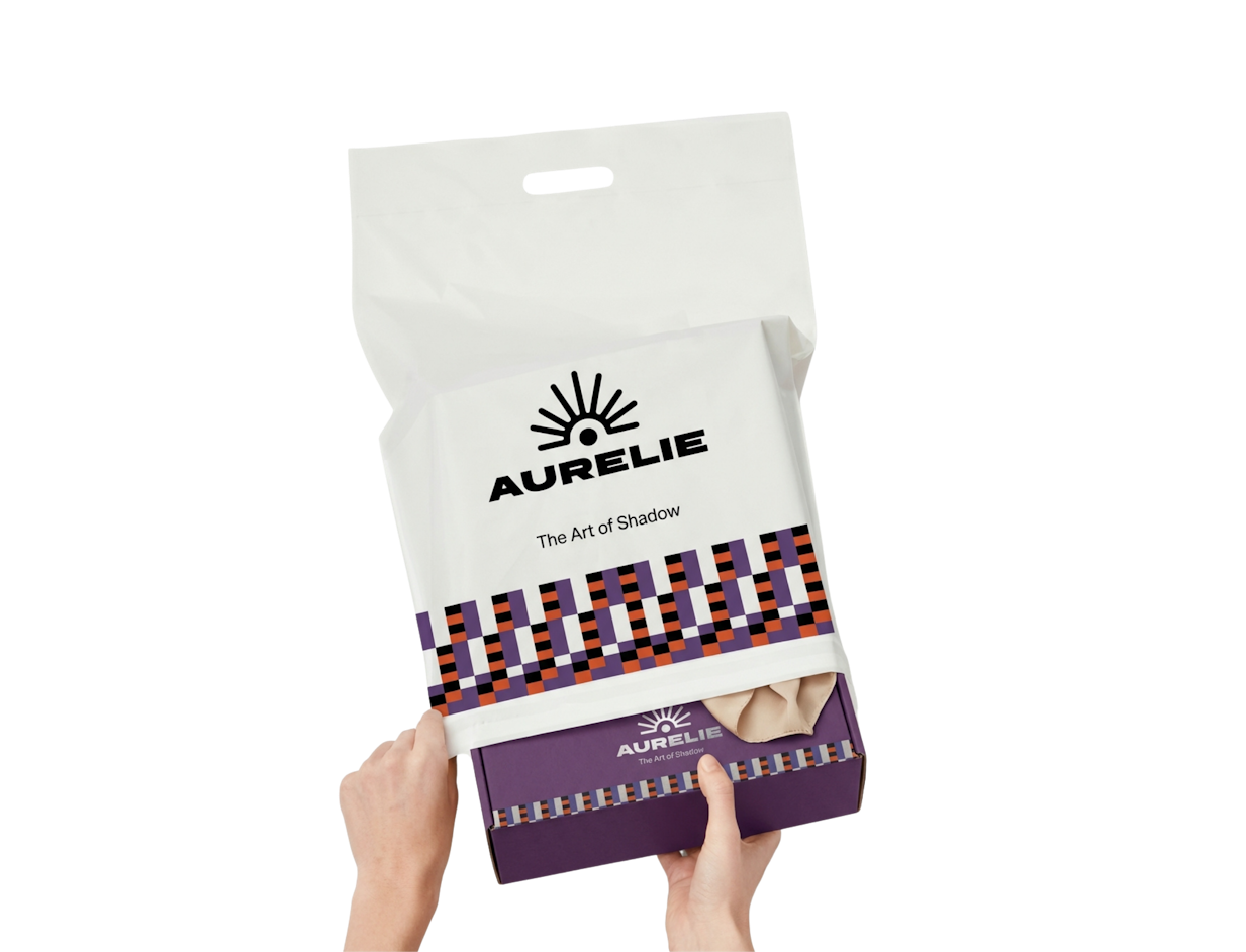 Pochette colis plastique biodégradable personnalisable pour l’habillement 1