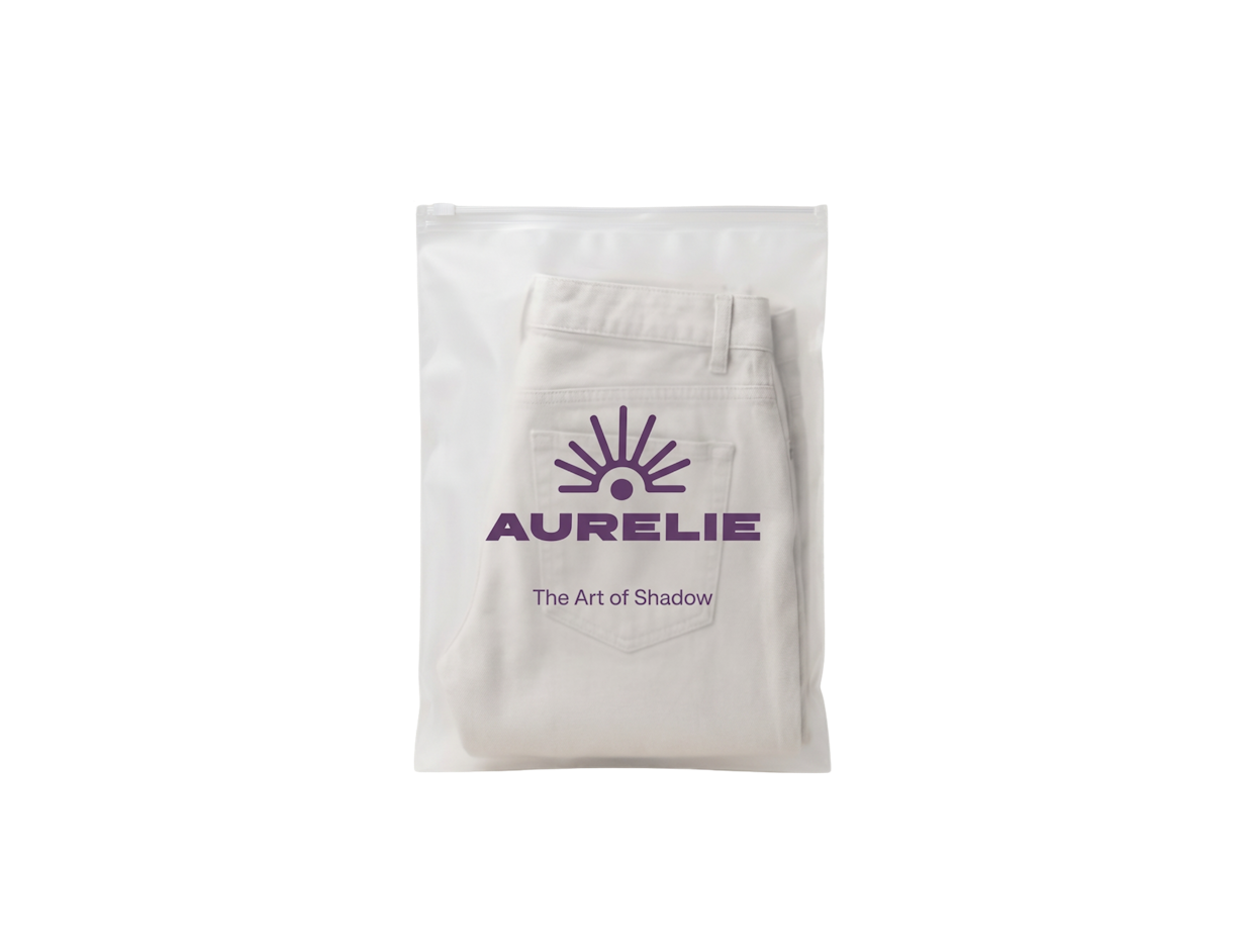 Custom Pants Frosted Ziplock Bag 1