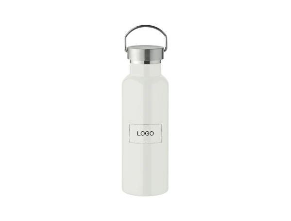Bottiglia acciaio inox riciclato doppia parete 500ml personalizzata